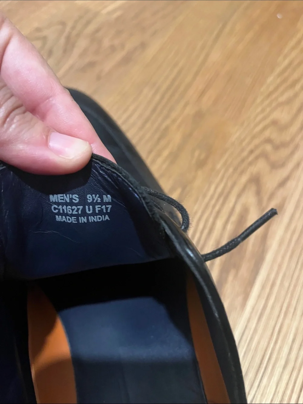 Cole Haan black leather shoes